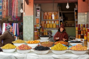 Marrakech_olives_merchant